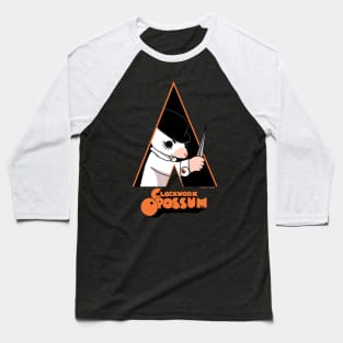 A Clockwork Opossum Baseball T-Shirt